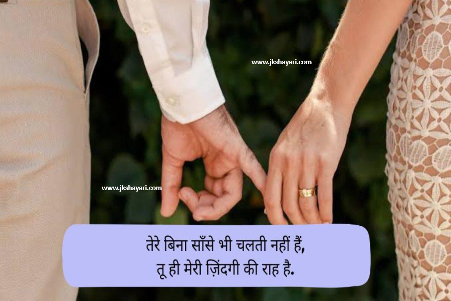 Humsafar Shayari 2 Line English