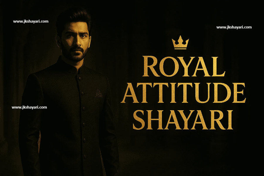 Royal Attitude Shayari In English Hindi